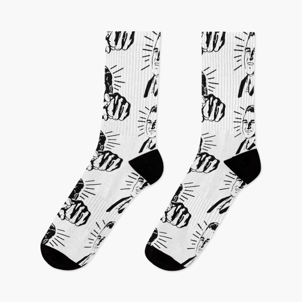 Item preview, Vintage 1950s Gentleman Pointing a Finger – Retro Illustration designed and sold by PIXEL POP DESIGNS - Beyond the Norm!.