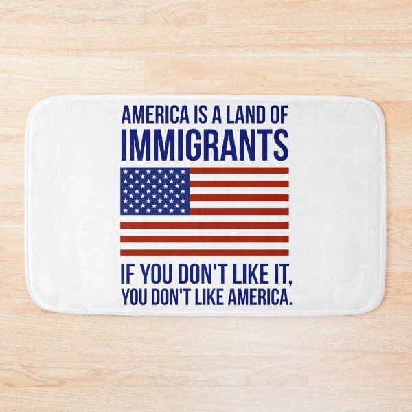 Item preview, America is a land of immigrants.  designed and sold by Rachel the Artist .