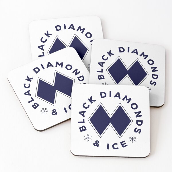 Item preview, Black Diamonds and Ice are a girls best friend - dark ink designed and sold by Design Sparkes.