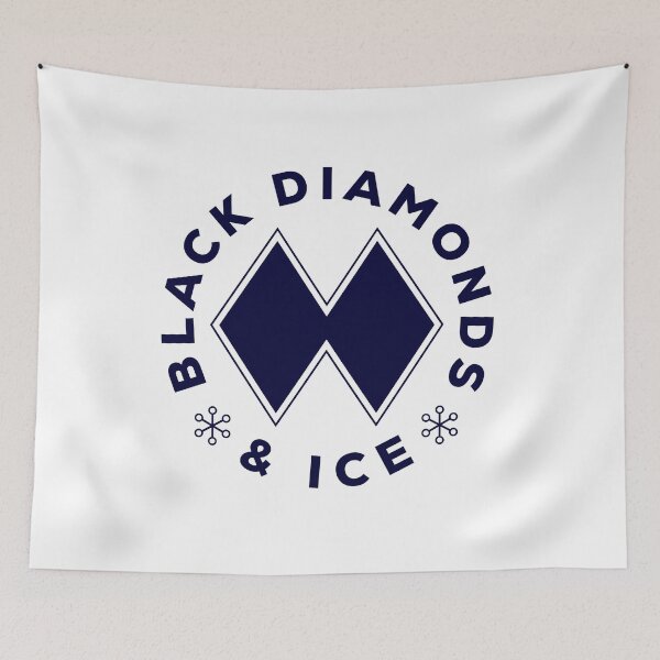 Item preview, Black Diamonds and Ice are a girls best friend - dark ink designed and sold by Design Sparkes.