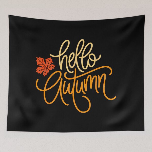 Item preview, Hello Autumn Vinatge Season Leafs Fall 	 	 		 designed and sold by bgnodhuk32.