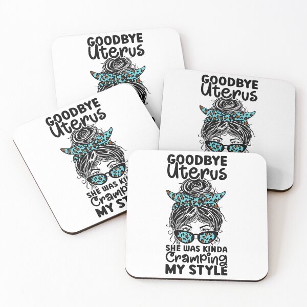 Item preview, Hysterectomy Recovery Products Uterus Messy Bun Leopard 		 designed and sold by hadealottiny.