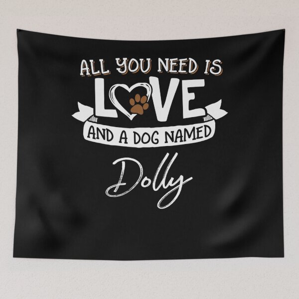 Item preview, Cute Dog Named Dolly 	 for 	 and 	 		 designed and sold by kriwolnkweguq.