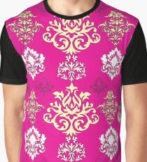 Multicoloured Damask Five Graphic T-Shirt