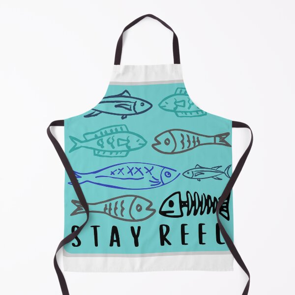 Item preview, Stay Reel Fish designed and sold by Seeshellspace Designs.