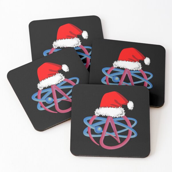 Item preview, Atheist symbol science 	 Santa hat Christmas 		 designed and sold by roinerwamouk.