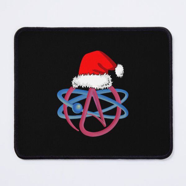 Item preview, Atheist symbol science 	 Santa hat Christmas 		 designed and sold by roinerwamouk.