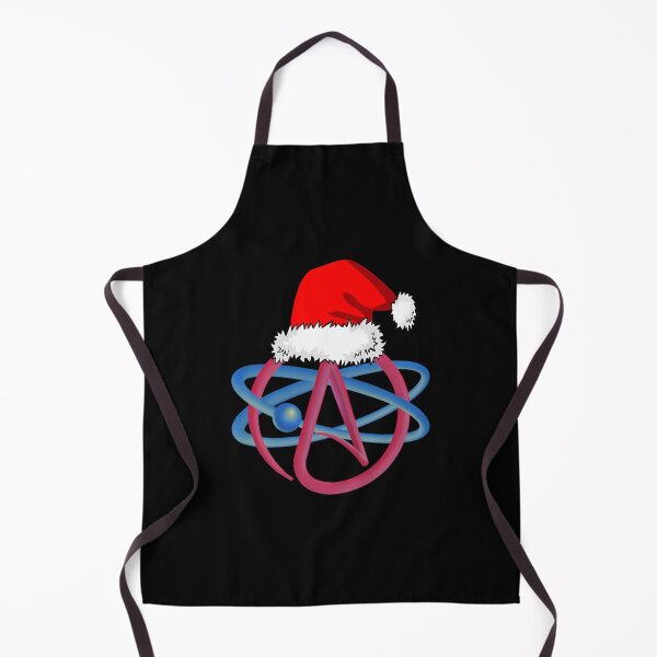 Item preview, Atheist symbol science Santa hat Christmas designed and sold by roinerwamouk.