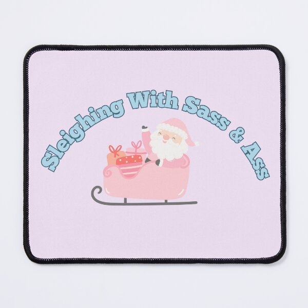 Item preview, Sleighing With Sass and Ass Bold Queer Holiday Humor designed and sold by StrictlyPride.