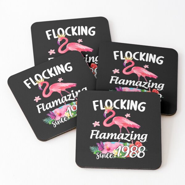 Item preview, Flocking Flamazing since 1988 fabulous Flamingo 	 		 designed and sold by hysnieagellas.