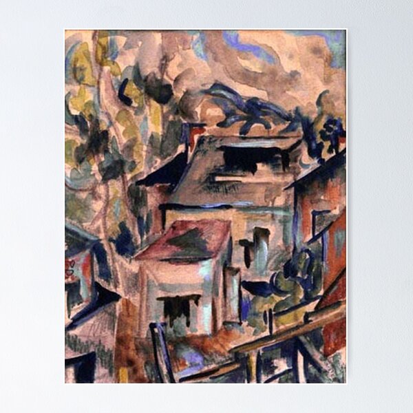 Item preview, Old Barns -Preston Dickinson designed and sold by tomorrowsart.