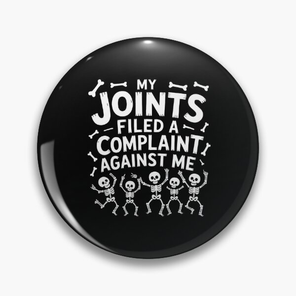 Item preview, My Joints Filed a Complaint Funny Skeleton Halloween designed and sold by DeesDeesigns.