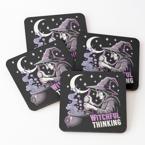 Item preview,  Witchful Thinking | Funny Retro Witch & Cauldron Halloween designed and sold by AnAzArt.