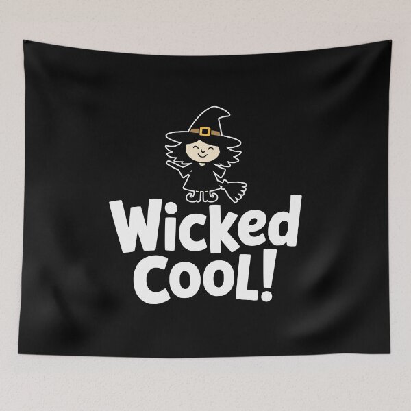 Item preview, Wicked Cool! Funny Witch Pun designed and sold by PMCreative.