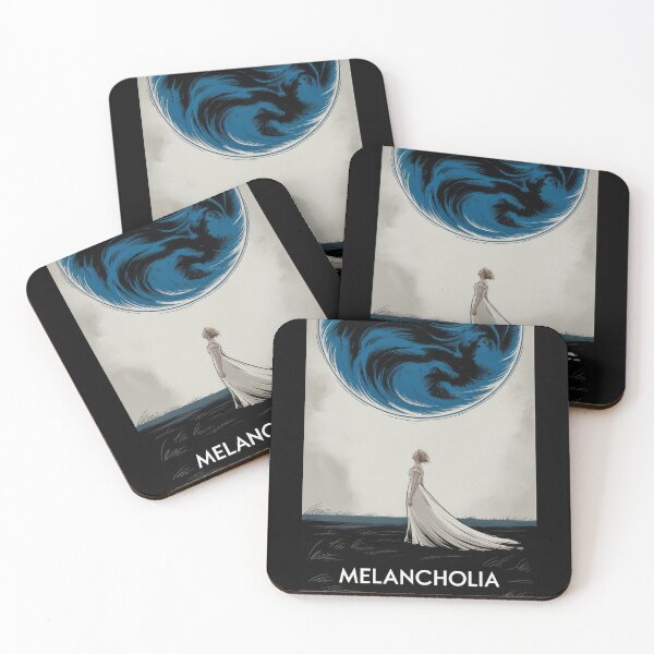 Item preview, Bride Under Planet Melancholia Fan Art designed and sold by Enea Kelo.