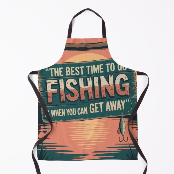 Item preview, Best Time to Fishing designed and sold by NicolasGlowArt.