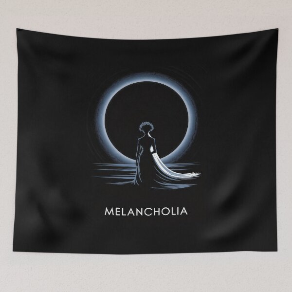 Item preview, Bride Under Planet Melancholia Fan Art designed and sold by Enea Kelo.