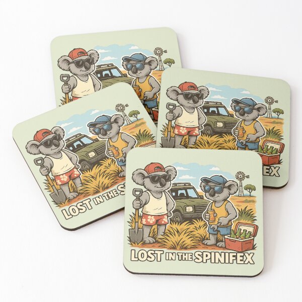 Item preview, Koalas Lost In The Spinifex designed and sold by Smart-Lizard.