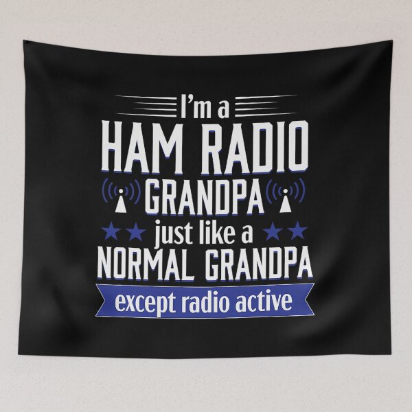 Item preview, Ham Radio Operator Amateur Radio Funny Grandpa 	 	 		 designed and sold by diahtshel.