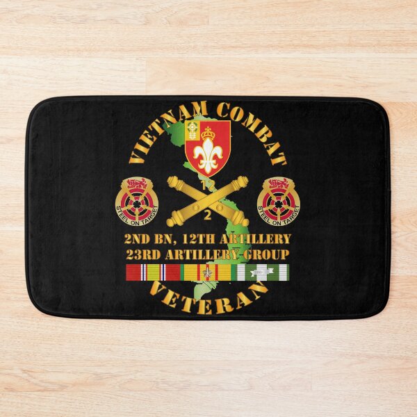 Item preview, Army - Vietnam Combat Vet w 2nd Bn 12th Artillery - 23rd Artillery Group w VN SVC designed and sold by Military Insignia Products.