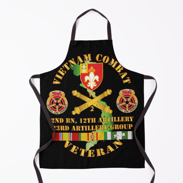Item preview, Army - Vietnam Combat Vet w 2nd Bn 12th Artillery - 23rd Artillery Group w VN SVC designed and sold by Military Insignia Products.