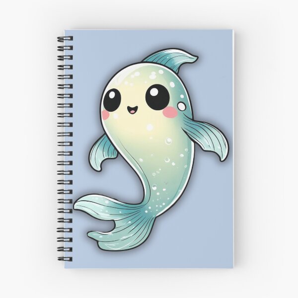 Item preview, Cute ghost fish  designed and sold by DariaCraft.