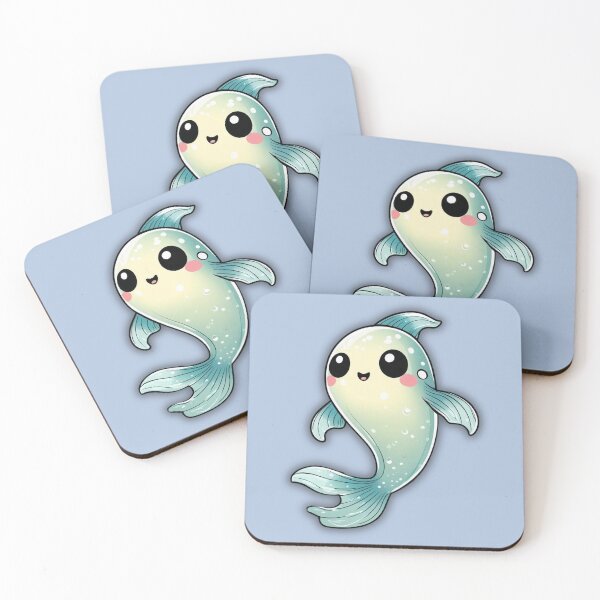 Item preview, Cute ghost fish  designed and sold by DariaCraft.
