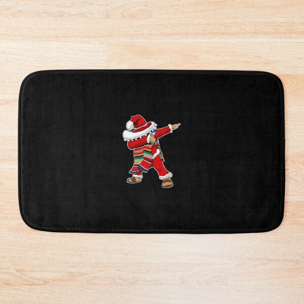 Item preview, Christmas Sombrero Dabbing Mexican Serape Poncho Santa 		 designed and sold by jotyarneimis8.
