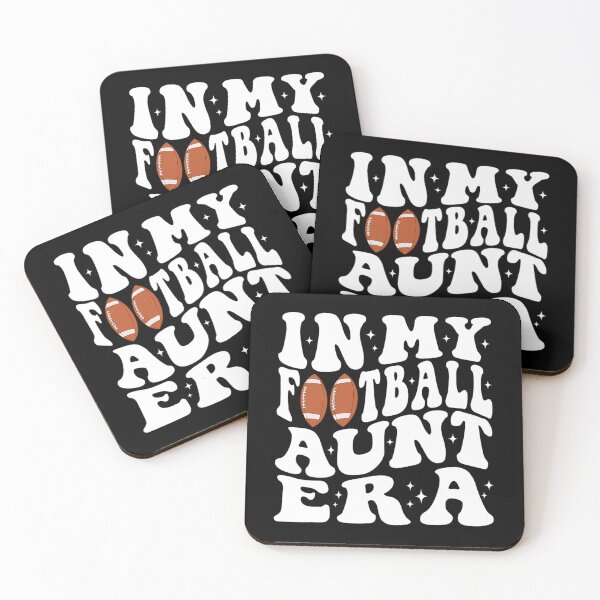 Item preview, In My Football Aunt Era Groovy Football Auntie Christmas 		 designed and sold by lirdondedejg.
