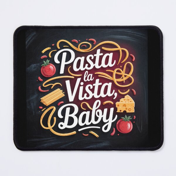 Item preview, Pasta la Vista, Baby – A Saucy Twist on Culinary Comedy designed and sold by ForeverPrintsOK.