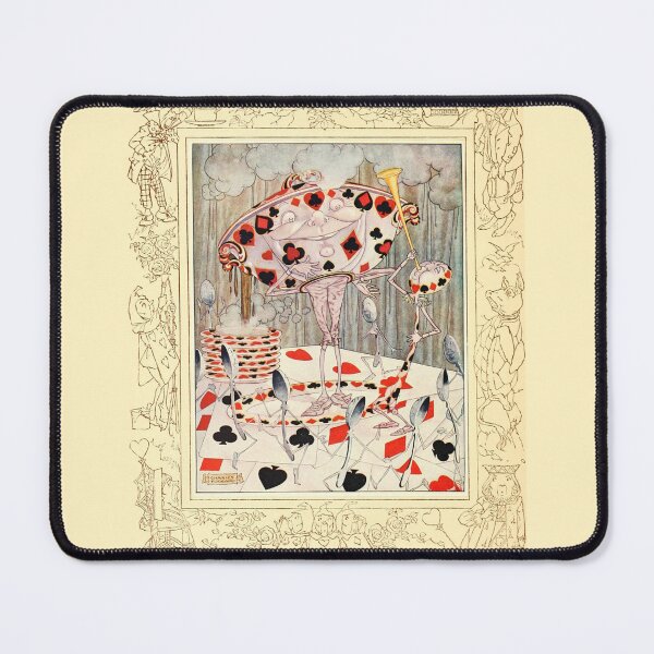 Item preview, Whimsical Alice in Wonderland Card Illustration designed and sold by Weird Unicorn.