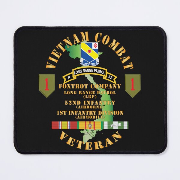 Item preview, Army - Vietnam Combat Veteran w F Co - 52nd Inf ABN - 1st Inf Div X 300 designed and sold by Military Insignia Products.