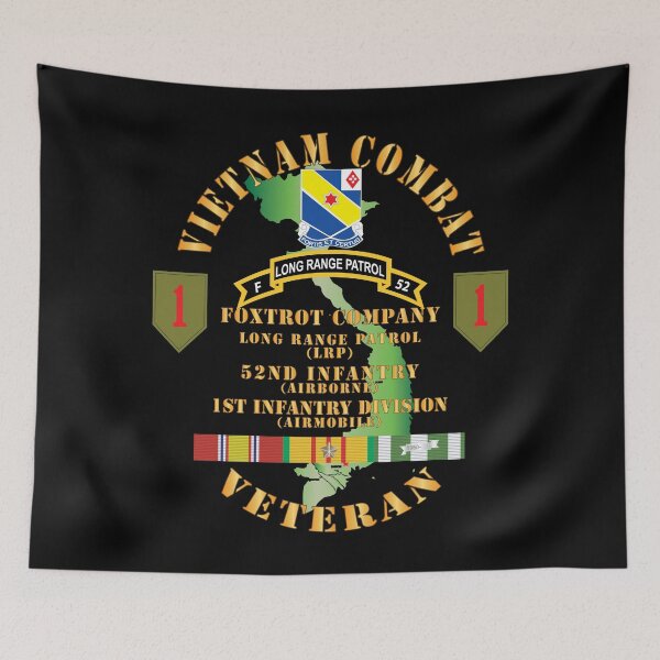 Item preview, Army - Vietnam Combat Veteran w  F Co - 52nd Inf ABN - 1st Inf Div X 300 designed and sold by Military Insignia Products.