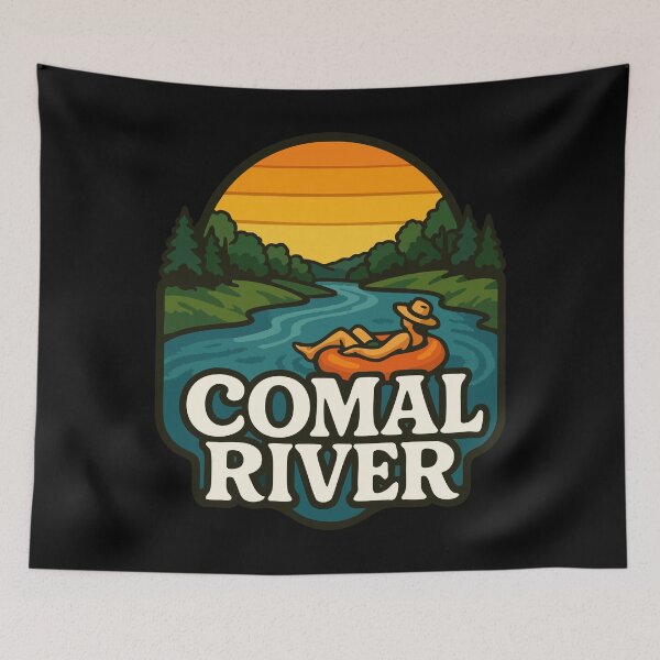 Item preview, Comal River Travel designed and sold by TomFrontierArt.
