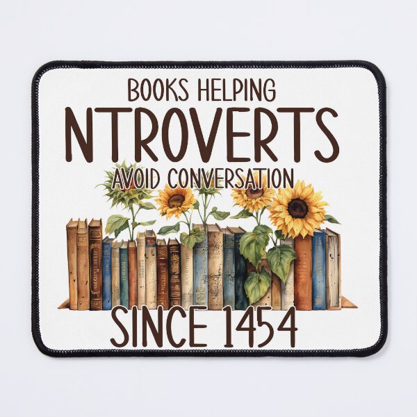Item preview, Gifts books helping ntroverts since 1454 designed and sold by mester26.
