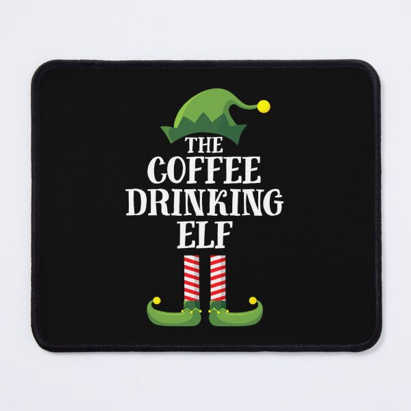 Item preview, Coffee Drinking Elf Matching Family Group Christmas Party designed and sold by cistmallisg.