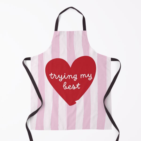 Item preview, Trying My Best - Pink & Red Striped Art designed and sold by KittyStrand.