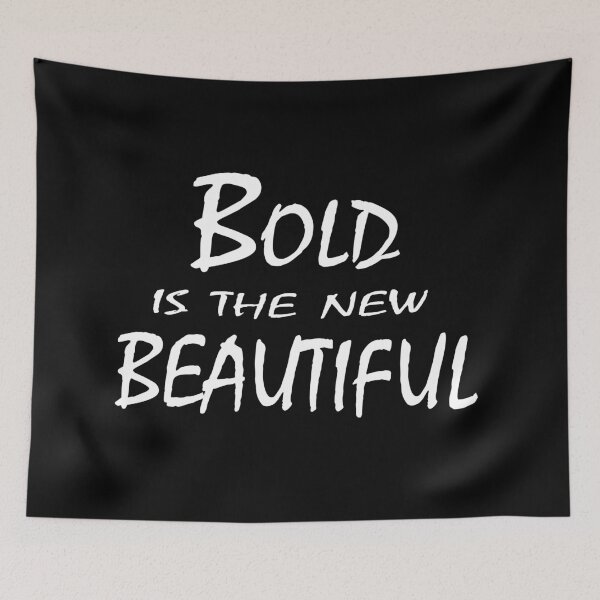 Item preview, Bold is the New Beautiful – Confidence Empowerment Quote Design designed and sold by ArtNestVerse.