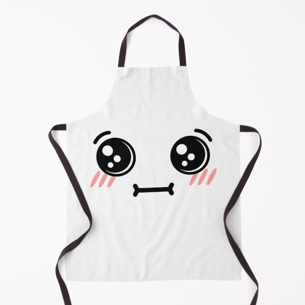 Item preview, Cute kawaii blushing confused face designed and sold by BlushyPrint.