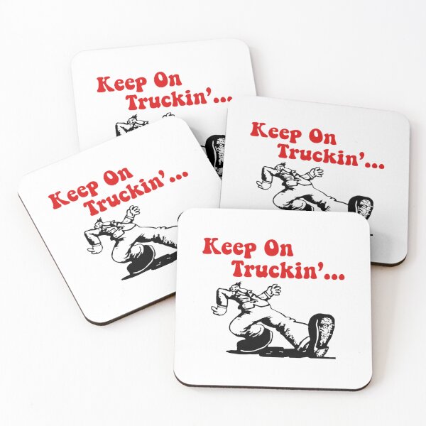 Item preview, Keep On Truckin Long Steps 		 designed and sold by nuurehekog.