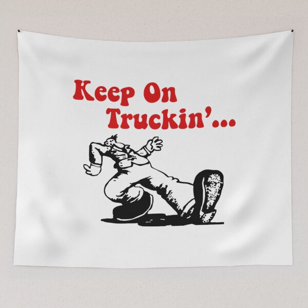 Item preview, Keep On Truckin Long Steps 		 designed and sold by nuurehekog.