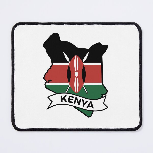 Item preview, Kenya map design designed and sold by Wolagno.