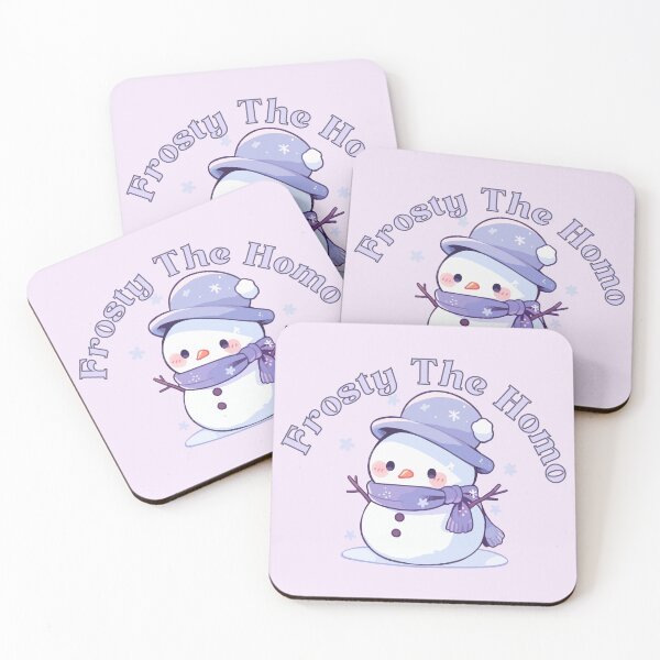 Item preview, Frosty the Homo Playful Queer Holiday designed and sold by StrictlyPride.