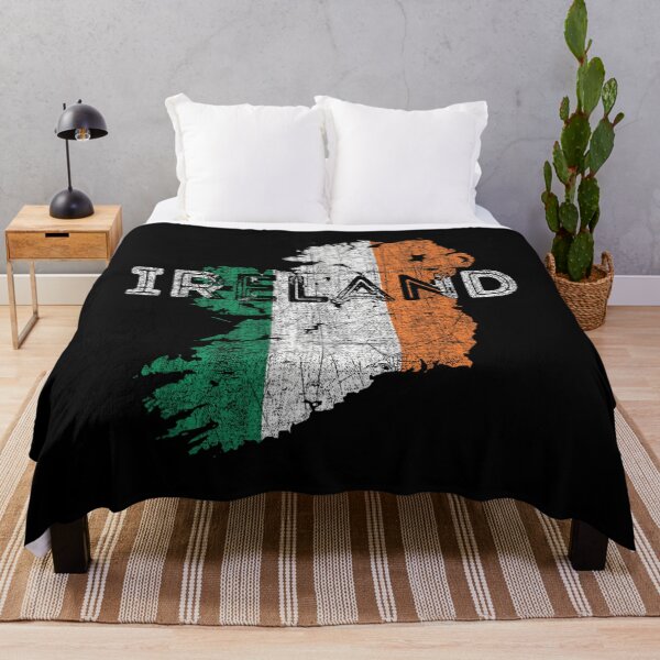 Item preview, Irish Map and Flag Souvenir - Distressed Ireland designed and sold by lirdondedejg.