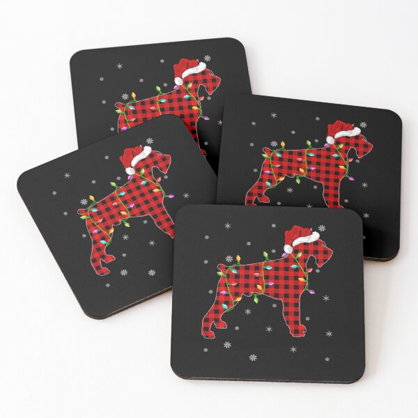 Item preview, Buffalo Plaid Matching Giant Schnauzer Christmas Pajama Swea		 designed and sold by jemricthullai.