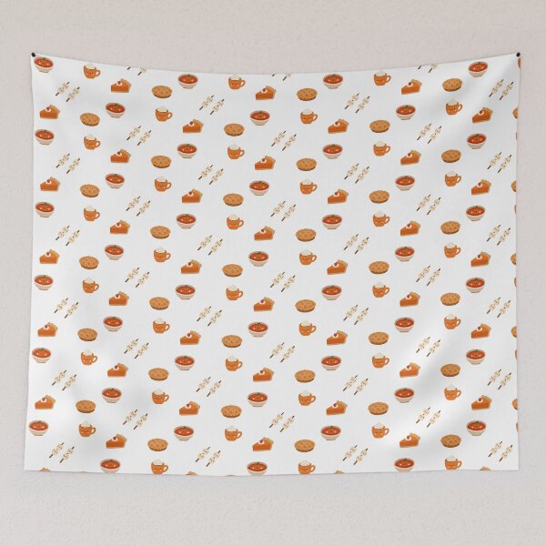 Item preview, Fall Treats | Pumpkin Pie, Apple Pie, Hot Cocoa, Soup, Marshmallows designed and sold by PinFlick.