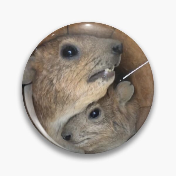 Item preview, Hyrax Duo – Funny Meme Animals designed and sold by hyrax4life.