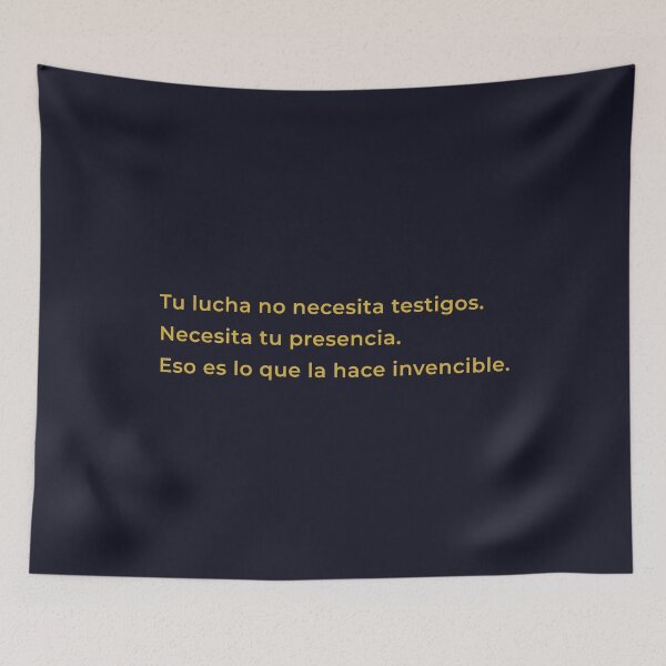 Item preview, Your Fight Doesn't Need Witnesses Poster designed and sold by chapeto.