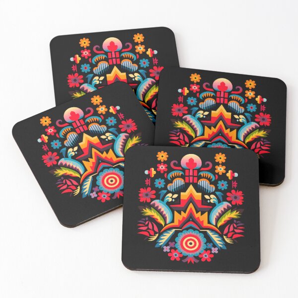 Item preview, Copy of Polish Flowers Pattern |Slavic style | Folklore | Folk Art designed and sold by xiao xuans.