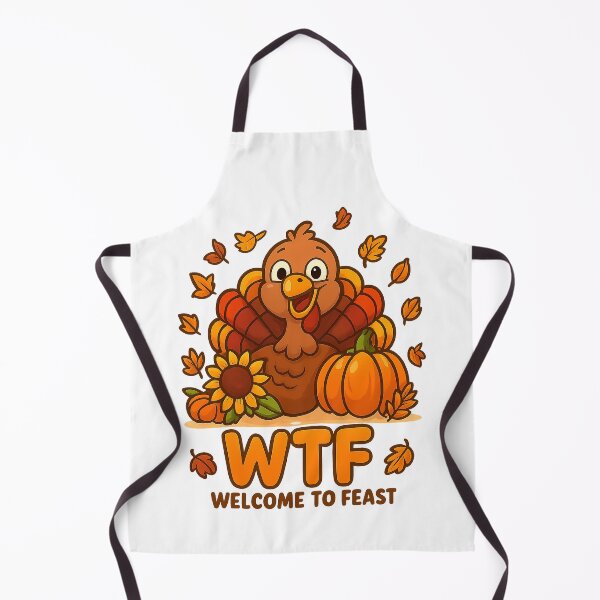 Item preview, Funny Thanksgiving Shirt – WTF Welcome to Feast Turkey Tee for Family Dinner & Fall Vibes designed and sold by Zyorakhi Fashion.